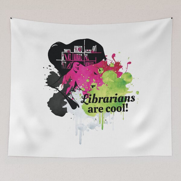 Item preview, Librarians are cool! Book lovers unite designed and sold by faithfullyyours.