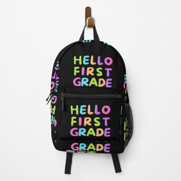 Item preview, Hello First Grade - Back to School - Cute Kids - Funny - Welcome Back - Teacher designed and sold by Sun Sand & Sea Art.
