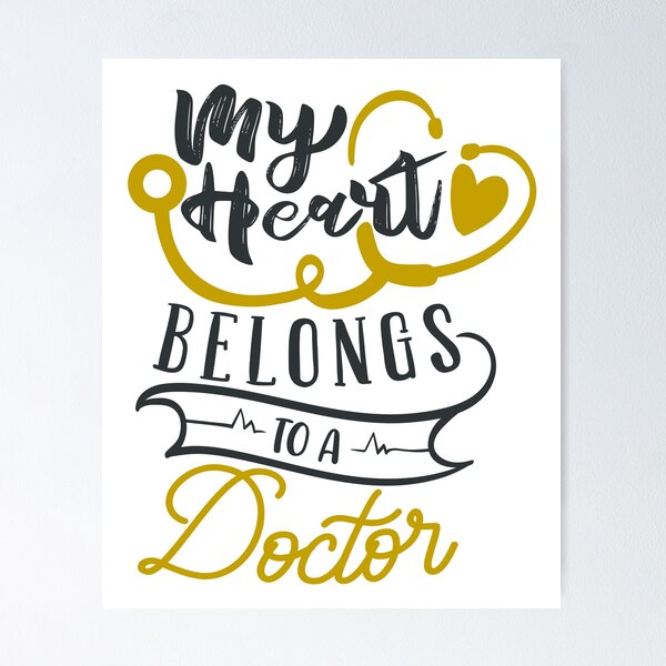 Item preview, My Heart Belongs To A Doctor designed and sold by FOX1999-Design.