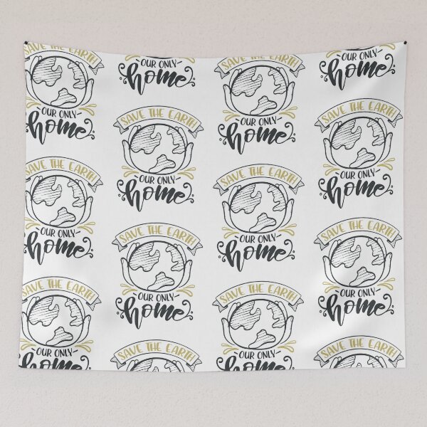Item preview, Save The Earth Our Only Home designed and sold by FOX1999-Design.