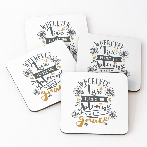 Item preview, Wherever Live Plants You Bloom With Grace designed and sold by FOX1999-Design.