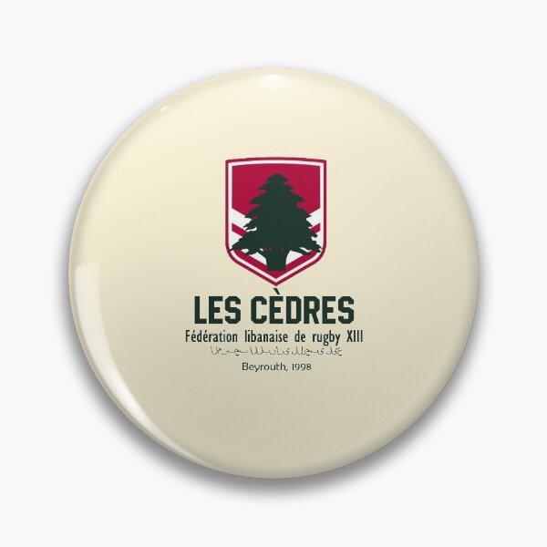 Item preview, Copy of Les Cedres Cedars Libanese Lebanon Lebanon Rugby League XIII French designed and sold by GarciaPayan.