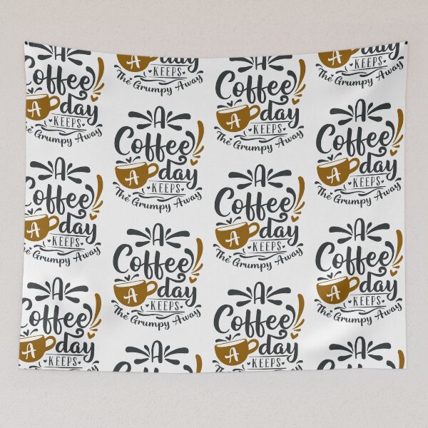 Item preview, A Coffee a Day Keeps the Grumpy Away designed and sold by FOX1999-Design.
