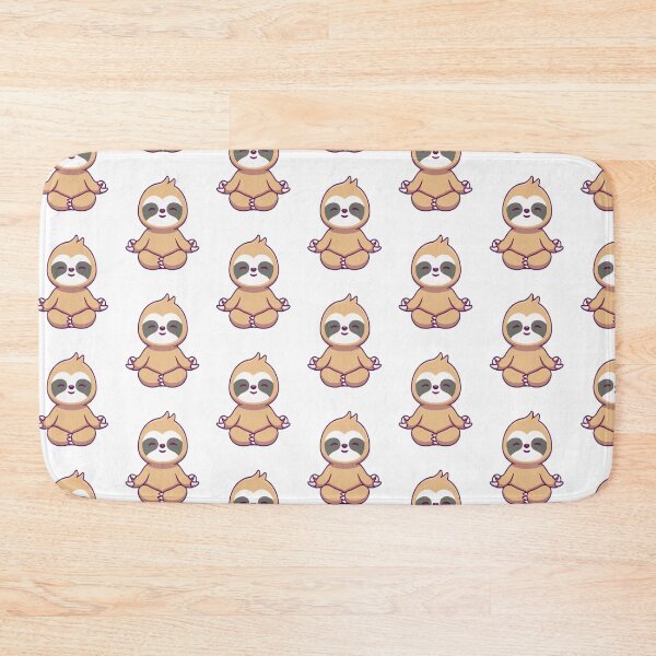 Item preview,  CUTE SLOTH ANIMAL YOGA ON MY MIND ANIMAL GIFT YOGA LOVER GIFT SLOTH LOVER designed and sold by Kukiishop.