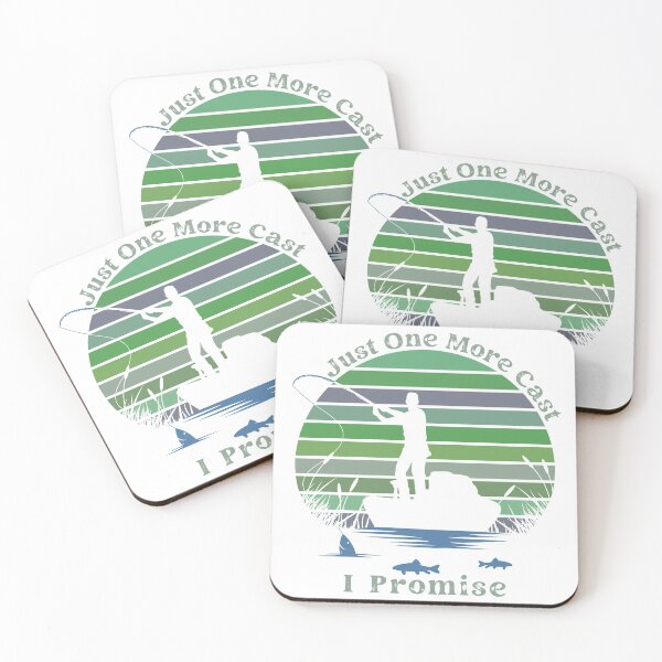 Item preview, Just One More Cast I Promise - Fishing Design designed and sold by Hunter-Designs.