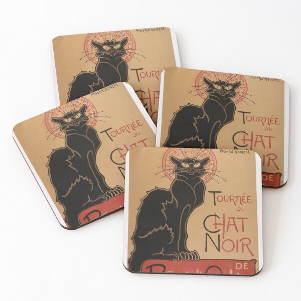 Item preview, Le Chat Noir - Art Nouveau Paris Cabaret Poster by Theophile Steinlen designed and sold by Anthony Massaro.