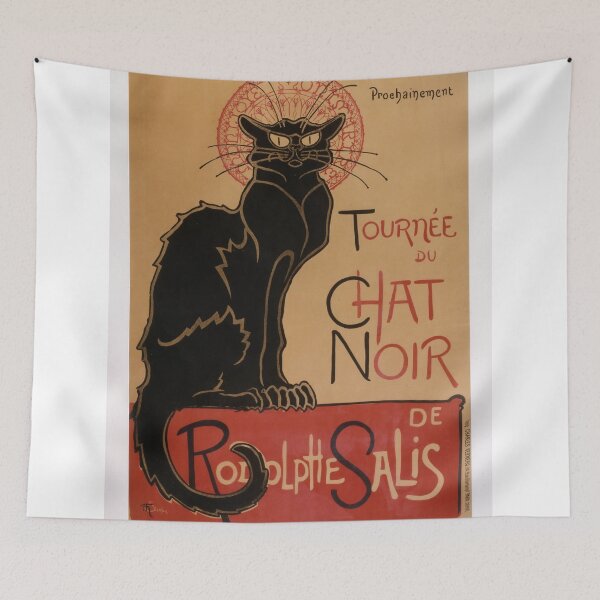 Item preview, Le Chat Noir - Art Nouveau Paris Cabaret Poster by Theophile Steinlen designed and sold by Anthony Massaro.