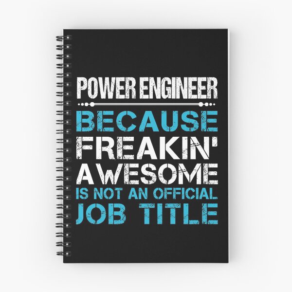Item preview, Power Engineer T Shirt - Freaking Awesome Gift Item Tee designed and sold by erstrudy75.