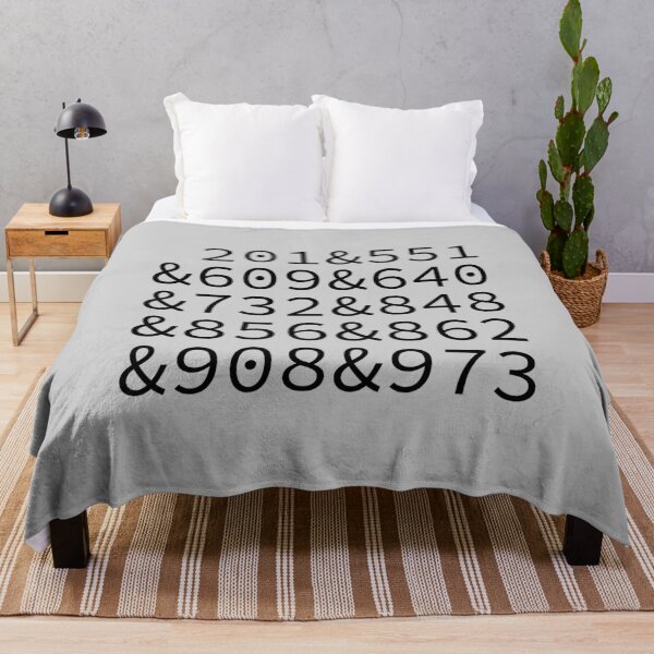 Item preview, New Jersey Area Codes designed and sold by Troy Green.