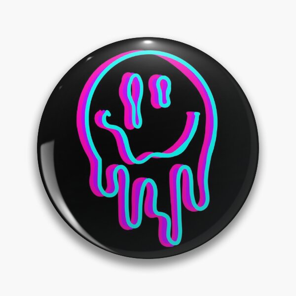 Item preview, Neon smiley face designed and sold by locodoodles.