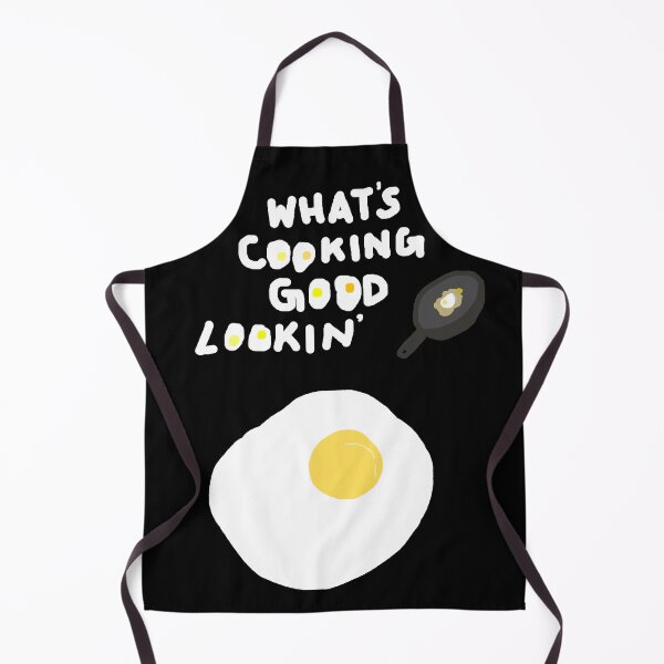 Item preview, whats cooking good lookin' cooking apron designed and sold by lyydiot.