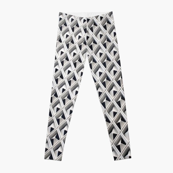 Black And White Diamond Leggings for Sale