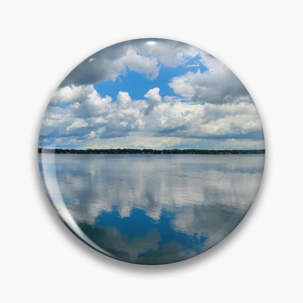 Item preview, Cloudy sky over lake designed and sold by HLongcore.