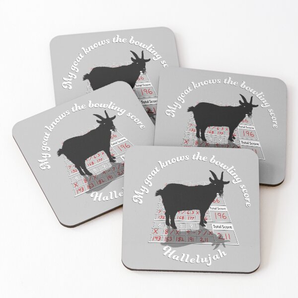 Item preview, My goat knows the bowling score designed and sold by PiperDownTees.