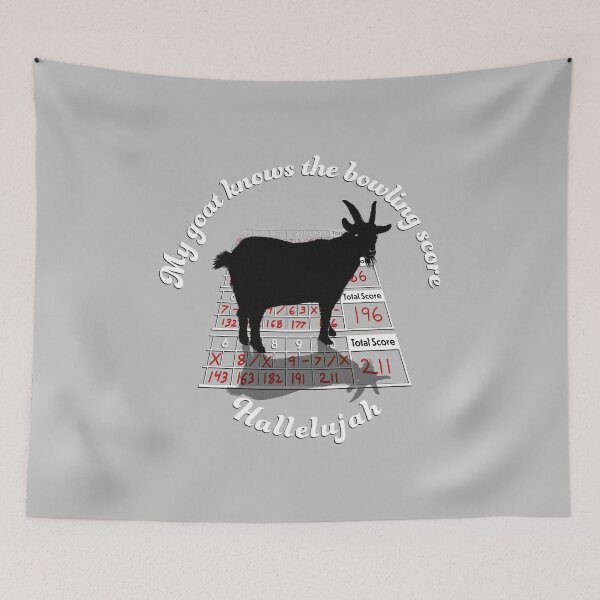 Item preview, My goat knows the bowling score designed and sold by PiperDownTees.