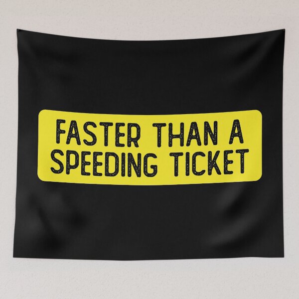 Item preview, Faster Than A Speeding Ticket Cool Helmet designed and sold by Sour Soul.
