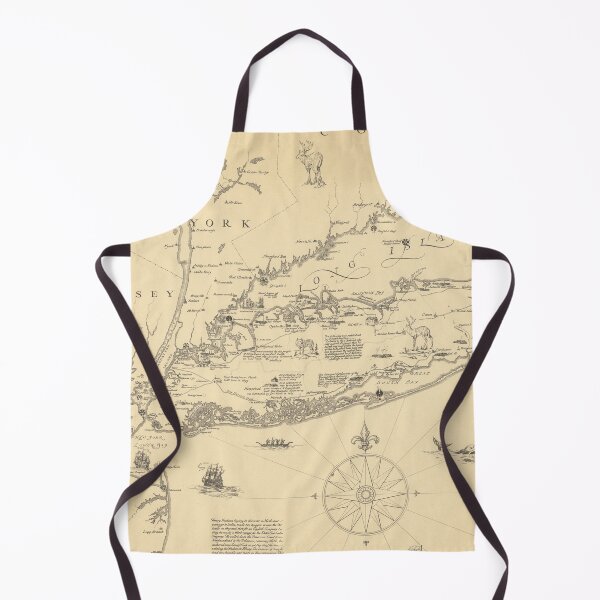 Item preview, Old Long Island NY Map (1925) Vintage Nassau & Suffolk New York Atlas designed and sold by BravuraMedia.