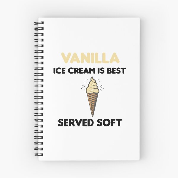 Item preview, Vanilla Ice Cream Is Best Served Soft designed and sold by imaneless.