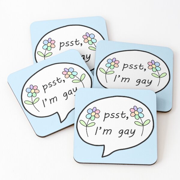 Item preview, Psst, I’m gay designed and sold by equityandhugs.