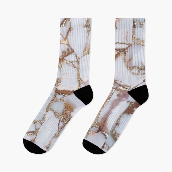 Item preview, white, gold and copper marble glass print designed and sold by HadeeeeL.