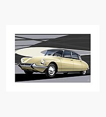 Poster artwork - Citroen DS19 Photographic Print
