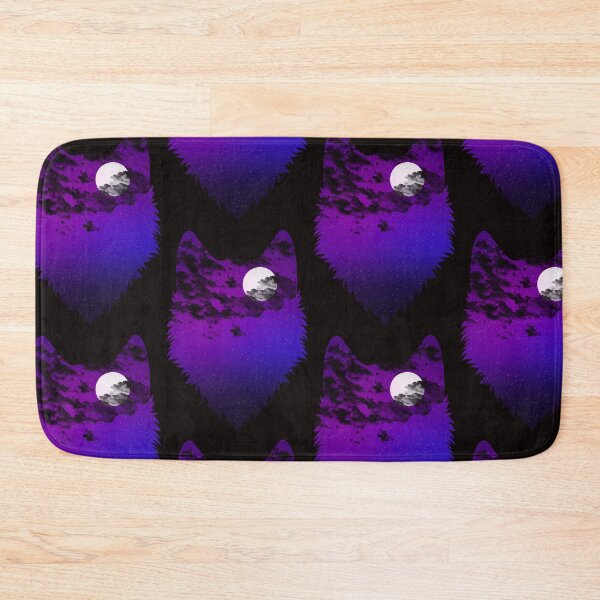Item preview, Nebula sky scene inside wolf designed and sold by Designs Of all kinds.