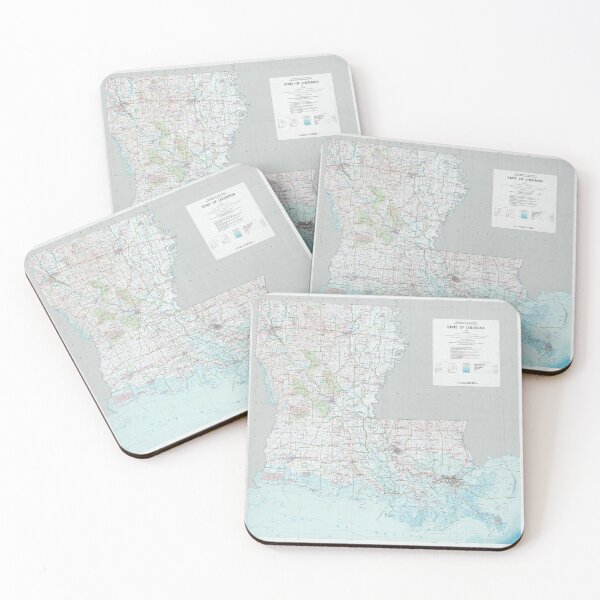 Item preview, Louisiana Map (1991) Bayou State Atlas designed and sold by BravuraMedia.