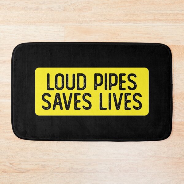 Item preview, Loud Pipes Save Lives Cool Helmet designed and sold by Sour Soul.