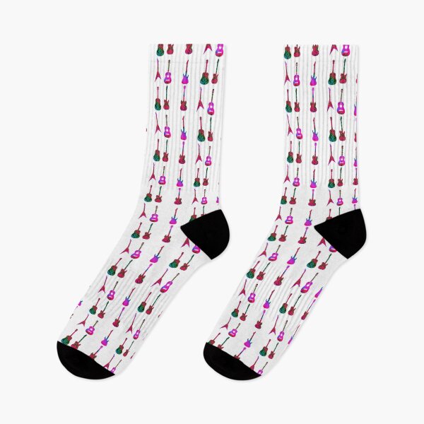 Artikelvorschau, Set mit 6 Gitarren im Hawaii-Stil in Pink Teal Türkis Blau Grün Lila entworfen und verkauft von kmcs.