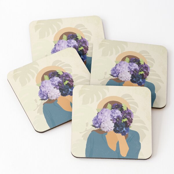 Item preview, Lady Flowery #colorfulart #digitalart designed and sold by MerleCallesen.