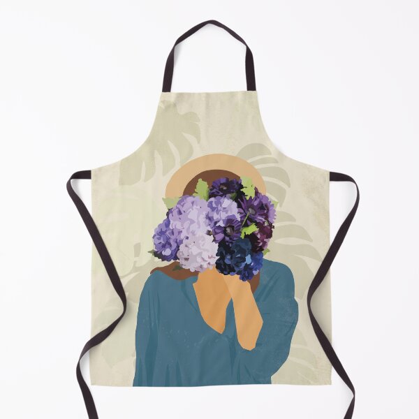 Item preview, Lady Flowery #colorfulart #digitalart designed and sold by MerleCallesen.