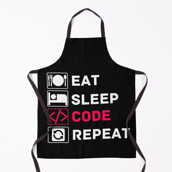 Item preview, eat sleep code repeat designed and sold by ronaldsonou.