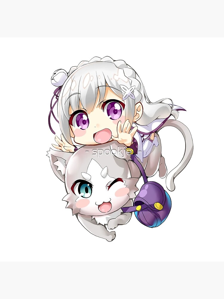 Re Zero Puck Emilia Tote Bag By Pietercarlier Redbubble