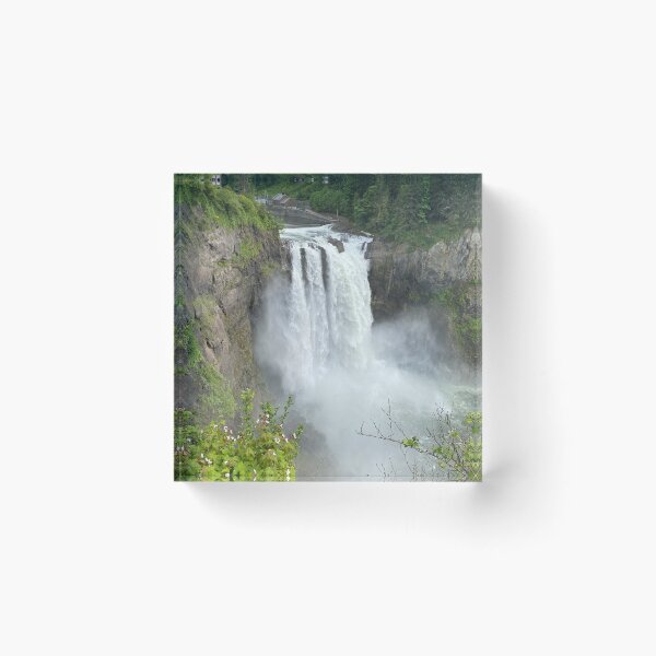 Item preview, Snoqualmie Falls designed and sold by HappyPlaceDzn.