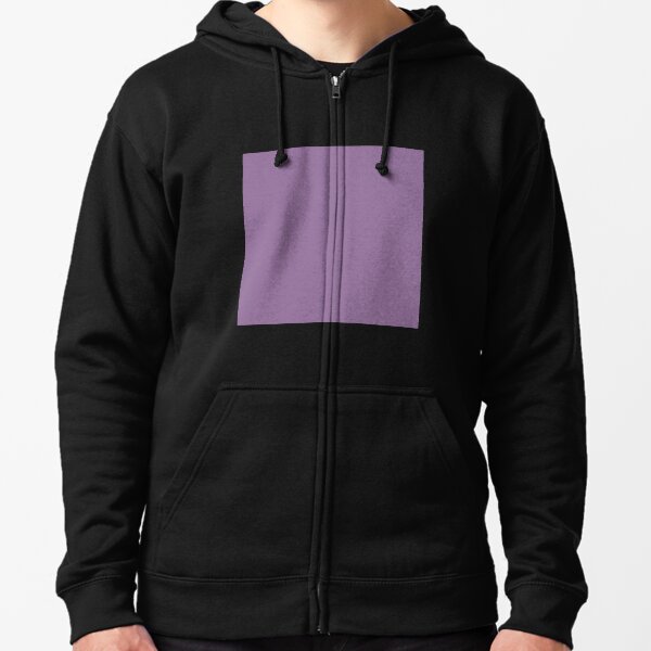 Faded purple color || Plain purple color shade by ADDUP. Zipped Hoodie