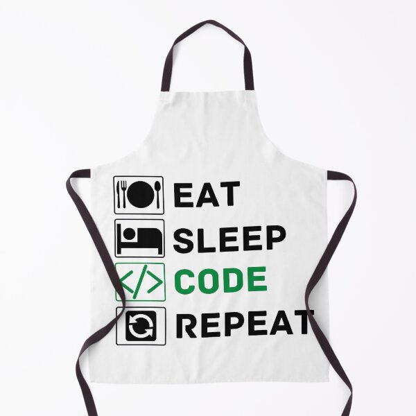 Item preview, eat sleep code repeat designed and sold by ronaldsonou.