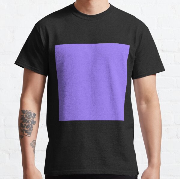 Forgotten purple color || Plain purple color shade by ADDUP. Classic T-Shirt