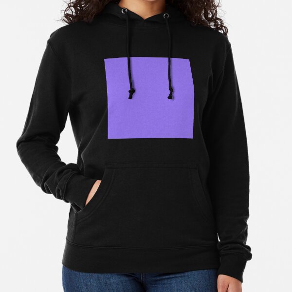 Forgotten purple color || Plain purple color shade by ADDUP. Lightweight Hoodie
