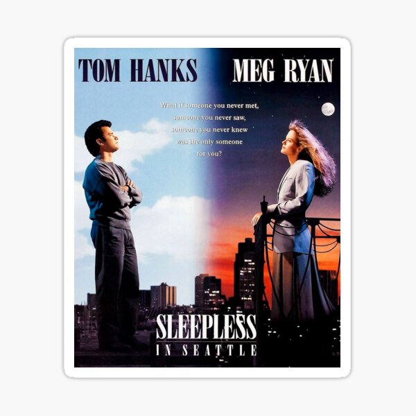 Sleepless in - seattle Sticker