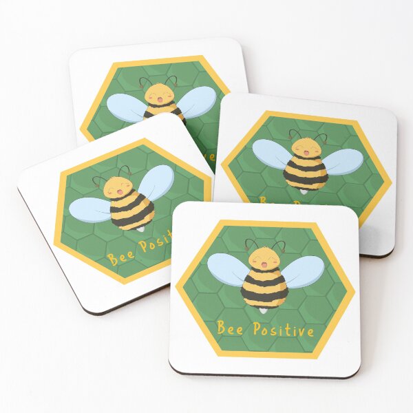 Item preview, Bee Positive  designed and sold by Inconsistento.