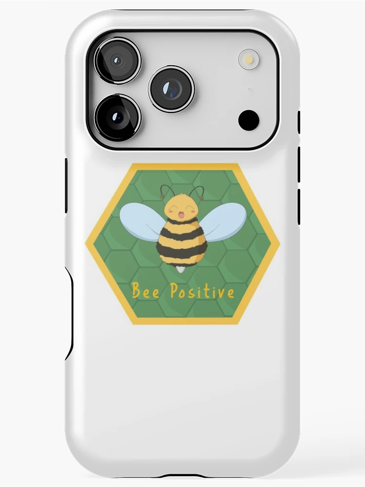 Thumbnail 1 of 4, iPhone Case, Bee Positive designed and sold by Inconsistento.
