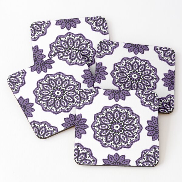 Item preview, Black and Purple Mandala Design designed and sold by Moved2Create.