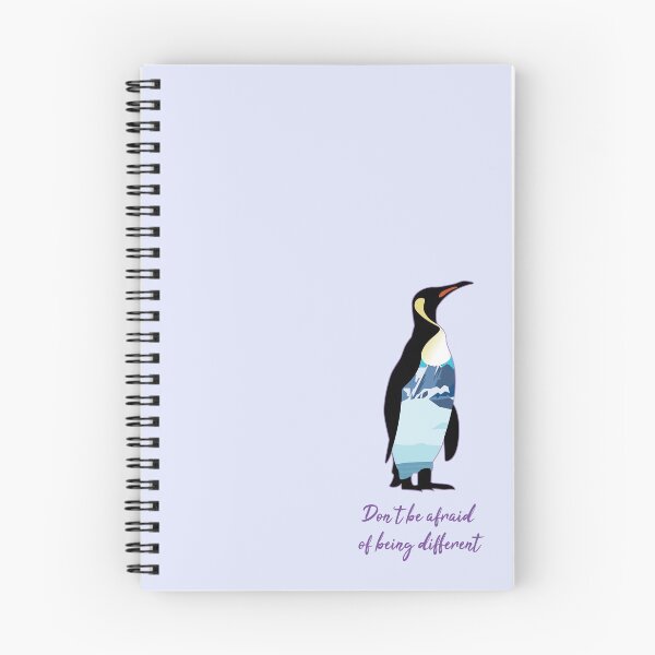Item preview, Don't be afraid of being different - Penguin designed and sold by sunsunyy.