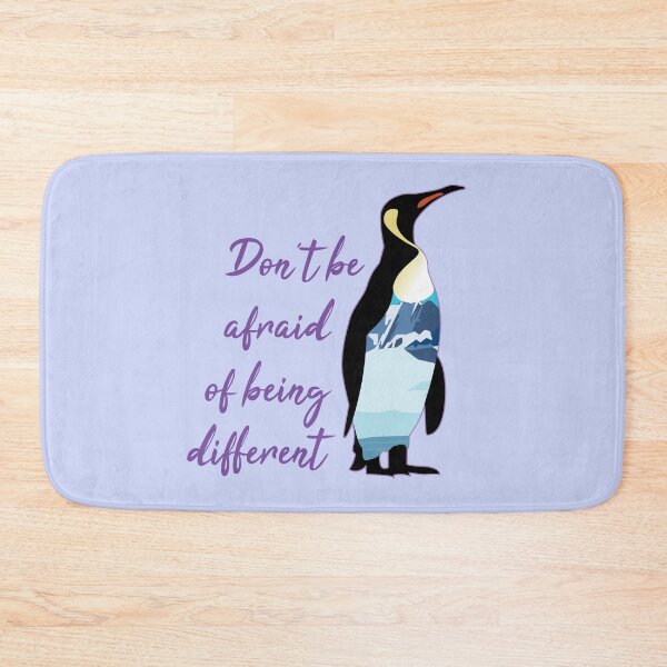 Item preview, Don't be afraid of being different - Penguin designed and sold by sunsunyy.