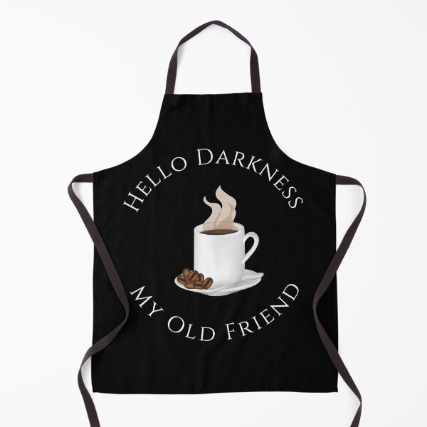 Item preview, Hello Darkness My Old Friend - Coffee Fanatics designed and sold by VikGen.