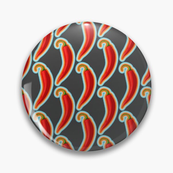 Item preview, Copy of Green Jalapeno Chili with colorful border designed and sold by BRU Design.