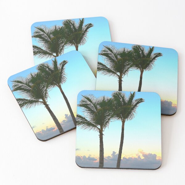 Item preview, Tropical Sunset Palm Trees designed and sold by Mirushy.
