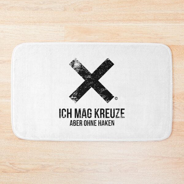 Item preview, AGAINST NAZIS, I LIKE CROSSES BUT WITHOUT HOOKS BY SUBGIRL designed and sold by SUBGIRL.
