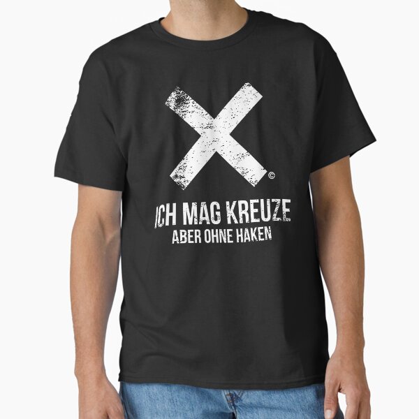 Item preview, AGAINST NAZIS, I LIKE CROSSES BUT WITHOUT HOOKS BY SUBGIRL designed and sold by SUBGIRL.
