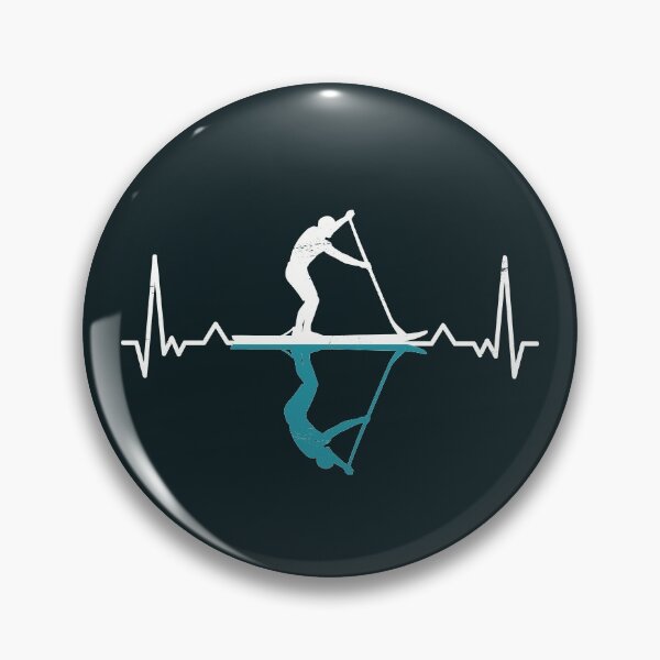 Item preview, SUP Stand Up Paddle Boarding Summer Heartbeat designed and sold by justjonboy.